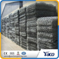 O PVC revestiu a torção tecida sextavada galvanizada do gabion do preço 3 * 1 * 1m do gabion da rede de arame